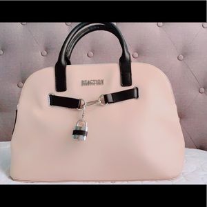 Kenneth Cole REACTION satchel handbag with locket